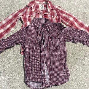 Boys western long sleeve